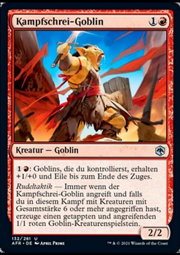 Kampfschrei-Goblin (Battle Cry Goblin)
